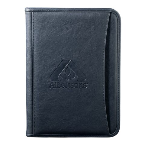 DuraHyde Zippered Padfolio Standard | Transparent-Blue | No Imprint | not available | not available