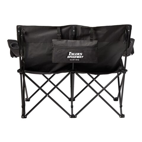 Double Seater Folding Chair Black | No Imprint | not available | not available