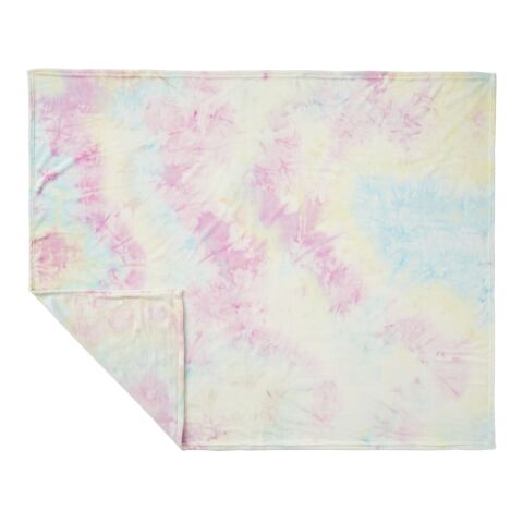 Tie Dye Flannel Fleece Blanket Red | No Imprint | not available | not available