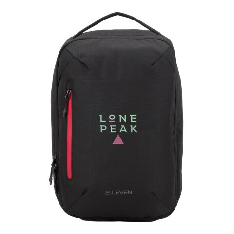 elleven™ Luminous 15&quot; Recycled Laptop Backpack Black | No Imprint | not available | not available