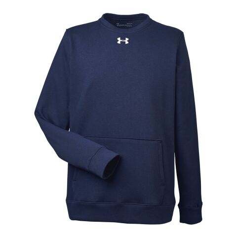 Men&#039;s Hustle Fleece Crewneck Sweatshirt Navy | M | No Imprint | not available | not available