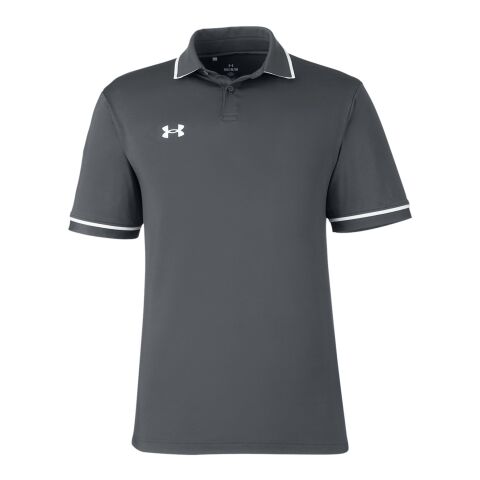 Men&#039;s Tipped Teams Performance Polo Dark Gray | S | No Imprint | not available | not available