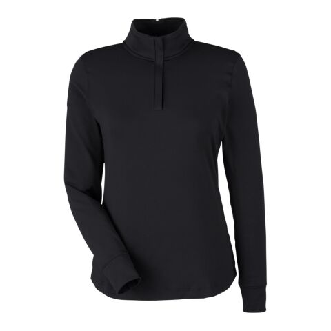 Ladies&#039; Playoff Quarter-Zip Black | XS | No Imprint | not available | not available