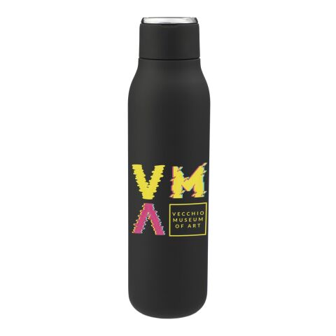 Marka Copper Vac Bottle w/ Metal Loop 20oz Standard | Black | No Imprint | not available | not available