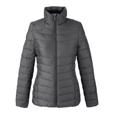 Ladies&#039; Insulated Puffer Jacket Charcoal | S | No Imprint | not available | not available