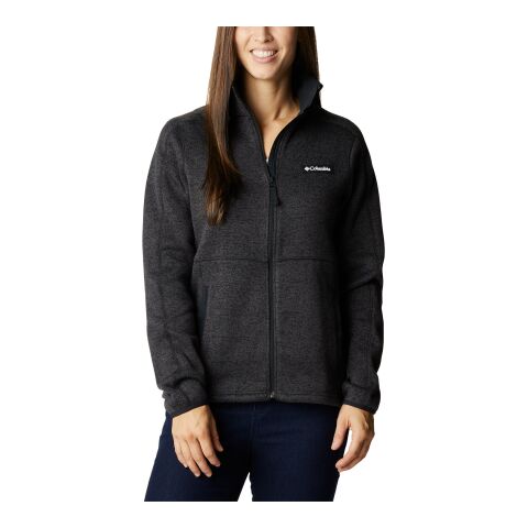 Ladies&#039; Sweater Weather Full-Zip Black | S | No Imprint | not available | not available