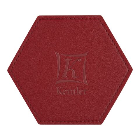 Leatherette Coaster