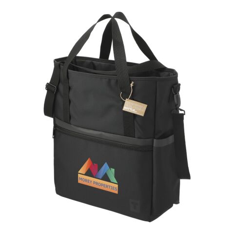 Tranzip Recycled Computer Tote Black | No Imprint | not available | not available