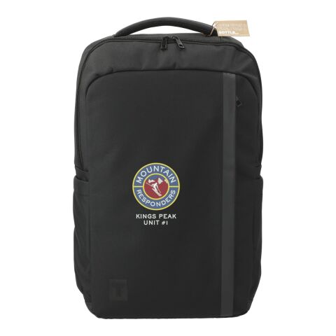 Tranzip Recycled 17&quot; Computer Backpack Black | No Imprint | not available | not available