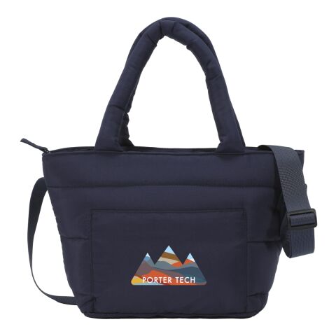 Puffer Recycled 12 Can Tote Cooler Navy | No Imprint | not available | not available