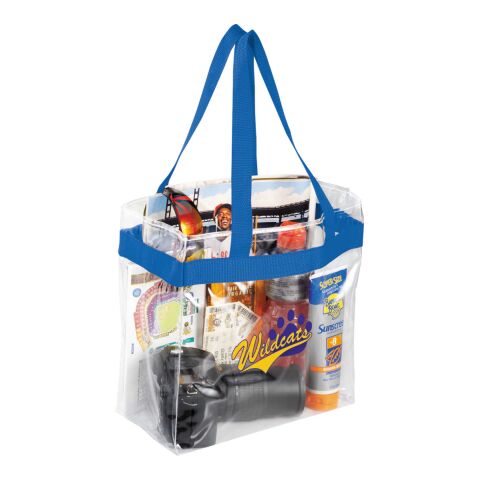 Game Day Clear Stadium Tote Blue | No Imprint | not available | not available
