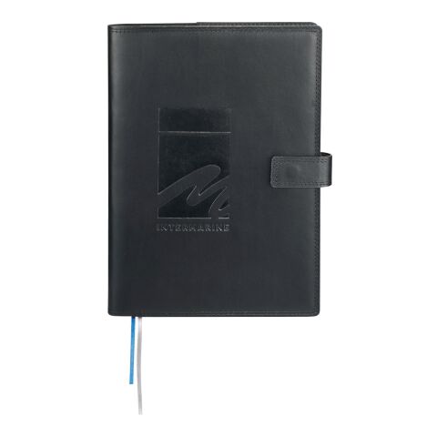 7&quot; x 10&quot; Uptown Refillable Leather JournalBook® Standard | Black | No Imprint | not available | not available