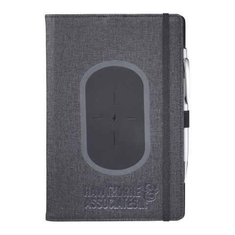 5.5&quot; x 8.5&quot; Walton Wireless Charging JournalBook® Standard | Black | No Imprint | not available | not available