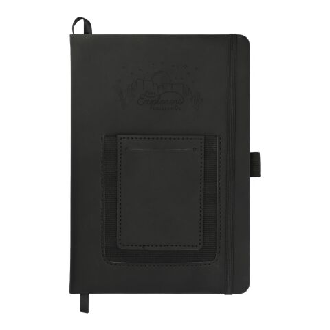 5.5&quot; x 8.5&quot; Vienna Phone Pocket Bound JournalBook® Standard | Black | No Imprint | not available | not available