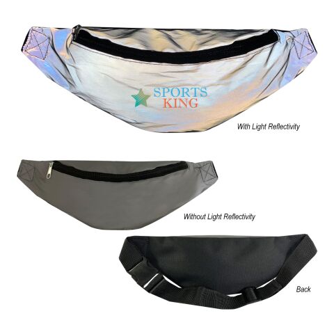 Reflective Fanny Pack Standard | Silver | No Imprint | not available | not available