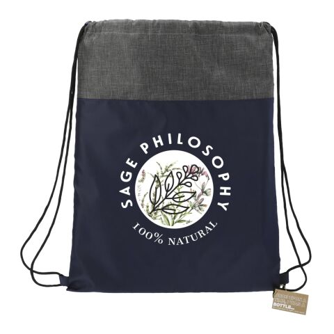 Ash Recycled Drawstring Bag Navy | No Imprint | not available | not available