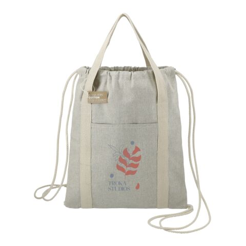 Repose 5oz. Recycled Cotton Drawstring Bag Natural | No Imprint | not available | not available