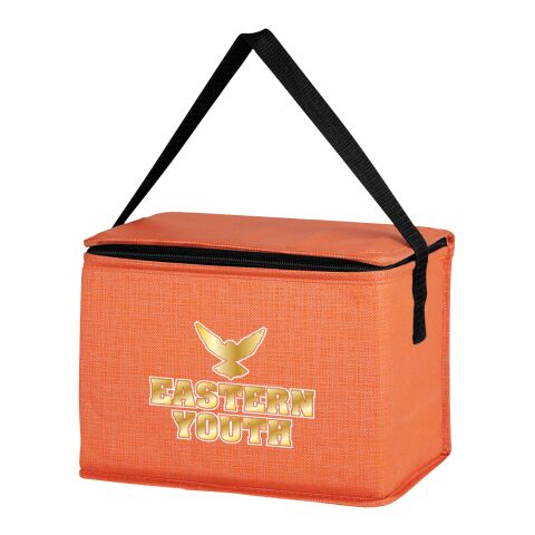 Crosshatch Non-Woven Lunch Bag Orange | No Imprint | not available | not available