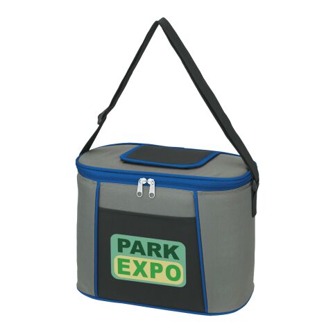 Quick Access Kooler Bag Royal Blue | Screen Print | Front | 5.00 Inches × 4.00 Inches