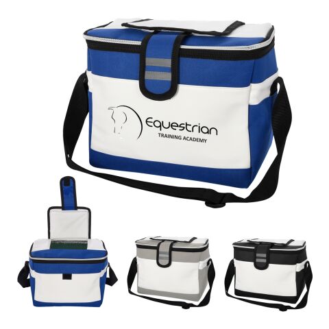 All Access Cooler Bag Black | 1-color Transfer Print | Front | 6.00 Inches × 2.50 Inches