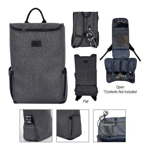 MARCO POLO ULTIMATE TRAVEL BACKPACK Gray | No Imprint