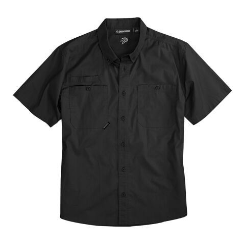Men&#039;s Craftsman Ripstop Short-Sleeve Woven Shirt Black | M | No Imprint | not available | not available