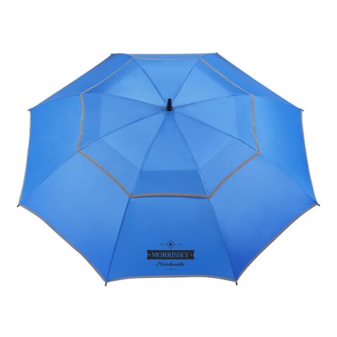 62&quot; RPET Golf Umbrella w/ Reflective Trim Royal Blue | No Imprint | not available | not available