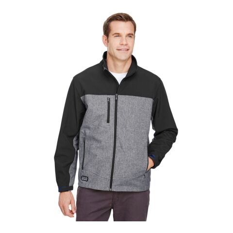 Men&#039;s Poly Spandex Motion Softshell Jacket Gray | XL | No Imprint | not available | not available
