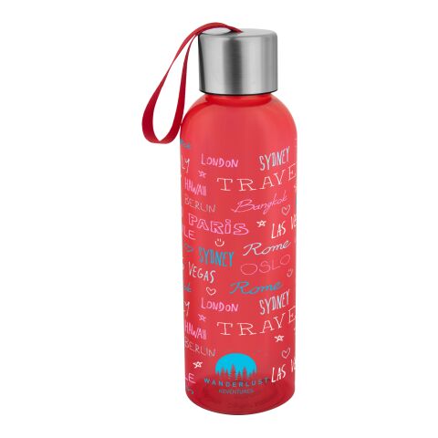 20 Oz. Full Color Jaclyn rPET Bottle Transparent-Red | No Imprint | not available | not available