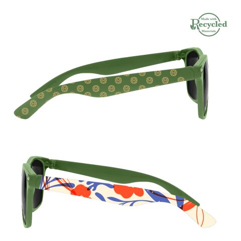 Full Color Malibu Sunglasses Green | No Imprint | not available | not available
