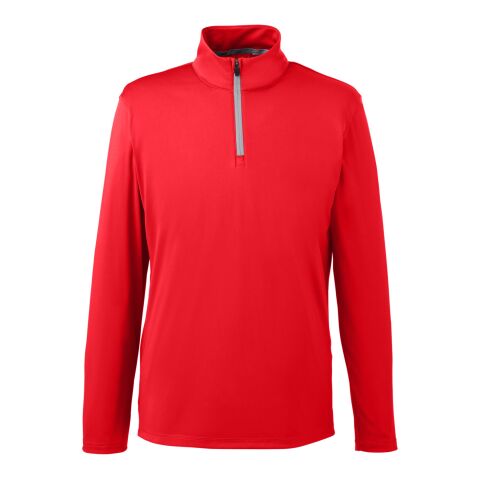 Men&#039;s Icon Quarter-Zip Red | L | No Imprint | not available | not available