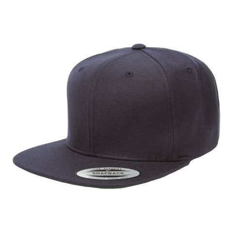 Adult Structured Flat Visor Classic Snapback Cap