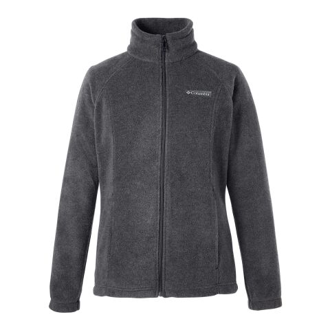 Ladies&#039; Benton Springs™ Full-Zip Fleece Charcoal | L | No Imprint | not available | not available