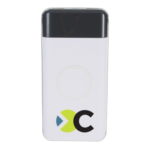 Constant 10000 mAh Wireless Power Bank w/Display Standard | White | No Imprint | not available | not available