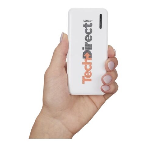 Zodiac High Density 5000 mAh Power Bank Standard | White | No Imprint | not available | not available