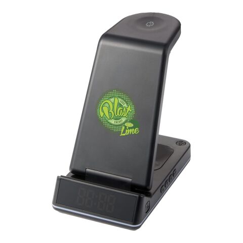 TriCharge Plus 3-IN-1 Qi Wireless Charging Stand Black | No Imprint | not available | not available