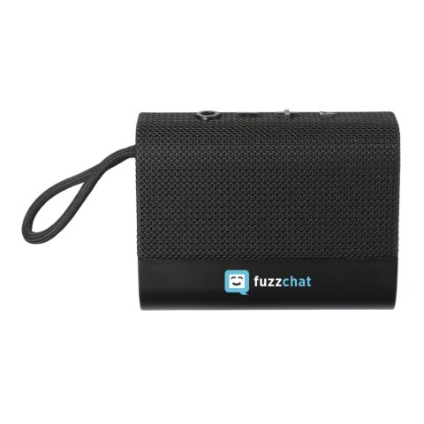 Fabric Banner Waterproof Bluetooth Speaker Black | No Imprint | not available | not available