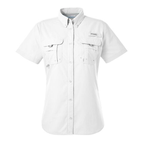 Ladies&#039; Bahama™ Short-Sleeve Shirt White | M | No Imprint | not available | not available