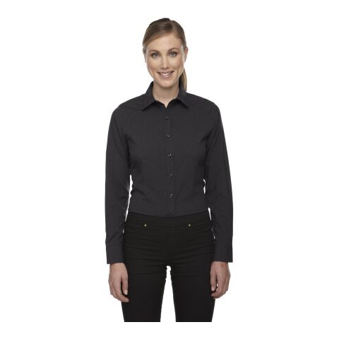 Ladies&#039; Mélange Performance Shirt Charcoal | XS | No Imprint | not available | not available