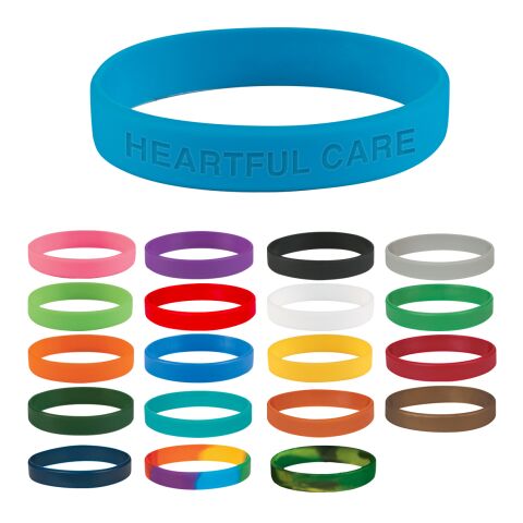 Single Color Silicone Bracelet Gray | No Imprint