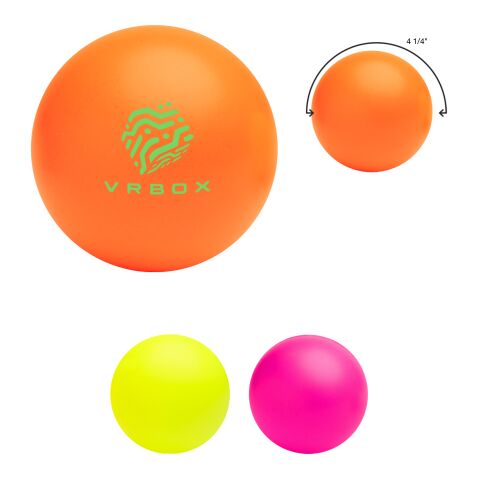 Neon Stress Ball Reliever Neon Yellow | No Imprint | not available