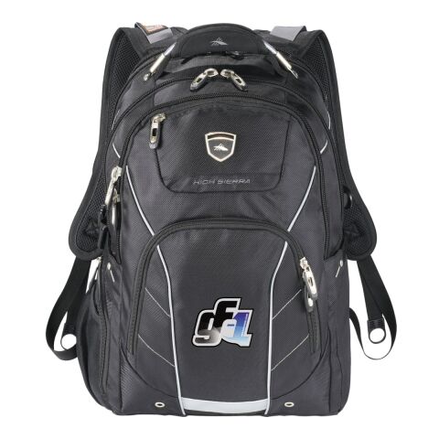 High Sierra Elite Fly-By 17&quot; Computer Backpack Standard | Black | No Imprint | not available | not available