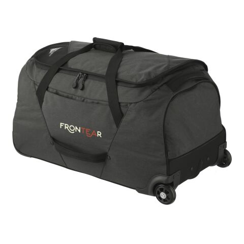 High Sierra Forester RPET 28&quot; Wheeled Duffel Graphite | No Imprint | not available | not available