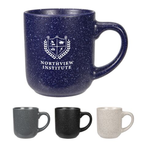 14 Oz. Speckled Matte Ceramic Mug Gray | No Imprint | not available | not available