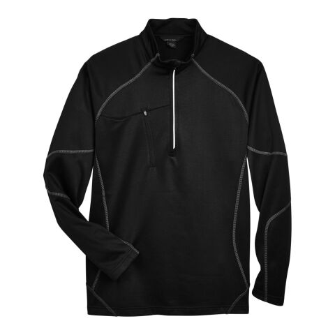 Adult Catalyst Performance Fleece Quarter-Zip Black | M | No Imprint | not available | not available