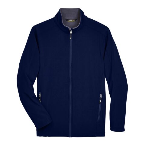 Men&#039;s Tall Cruise Two-Layer Fleece Bonded Soft Shell Jacket Navy | CUSTOM (XLT) | No Imprint | not available | not available