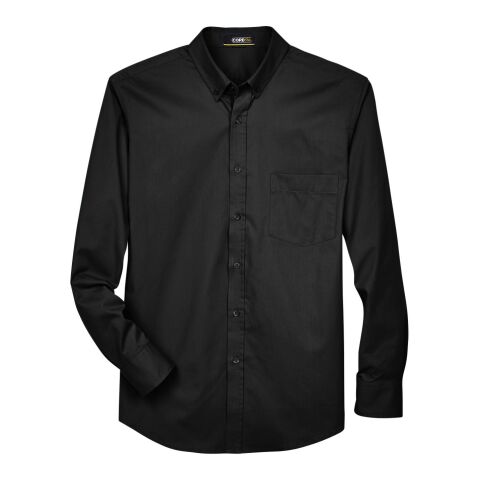 Men&#039;s Operate Long-Sleeve Twill Shirt Black | XL | No Imprint | not available | not available