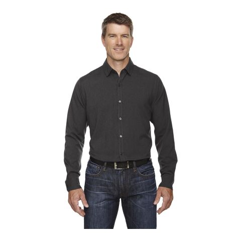 Men&#039;s Mélange Performance Shirt Charcoal | S | No Imprint | not available | not available