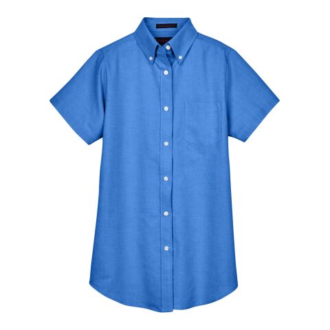 Ladies&#039; Classic Wrinkle-Resistant Short-Sleeve Oxford