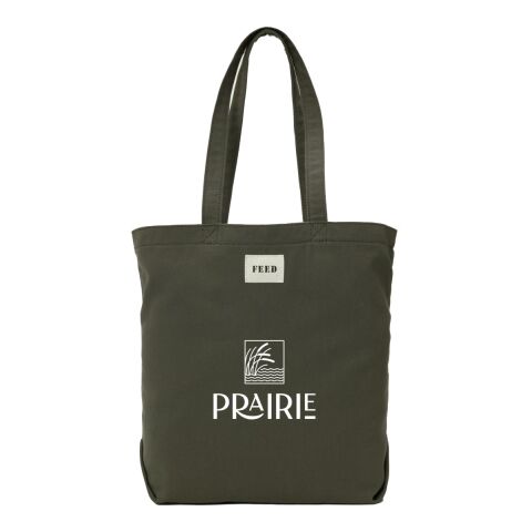 FEED Organic Cotton Shopper Tote Standard | Olive | No Imprint | not available | not available